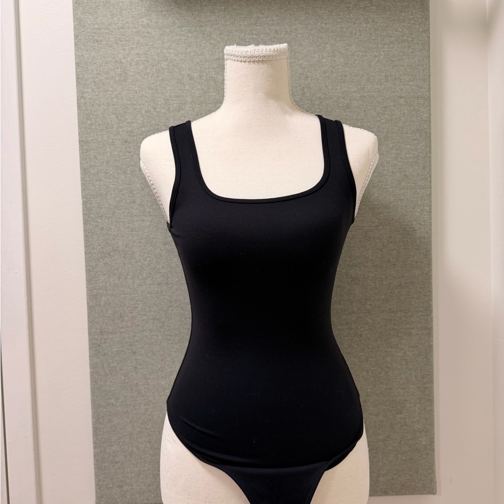 Abercrombie & Fitch Soft A&F Collection Black Bodysuit – XS